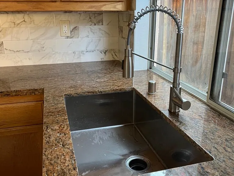 Pull down faucet