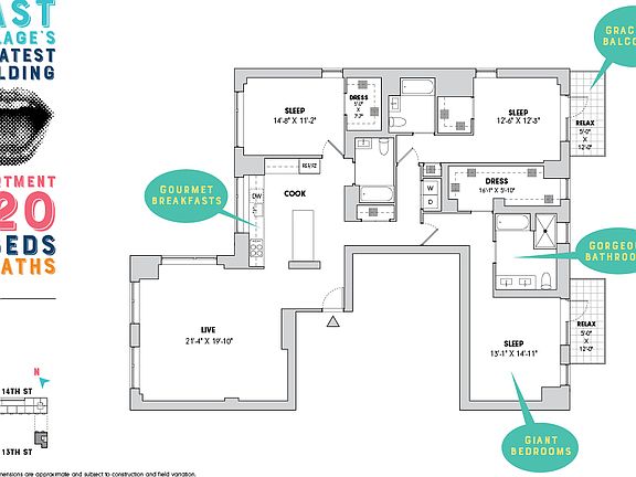 2nd image of 510 E 14th St APT 720