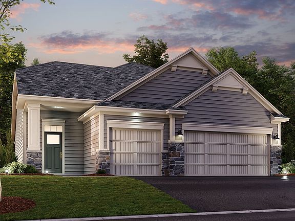 Magnolia 3-Car Elevation B