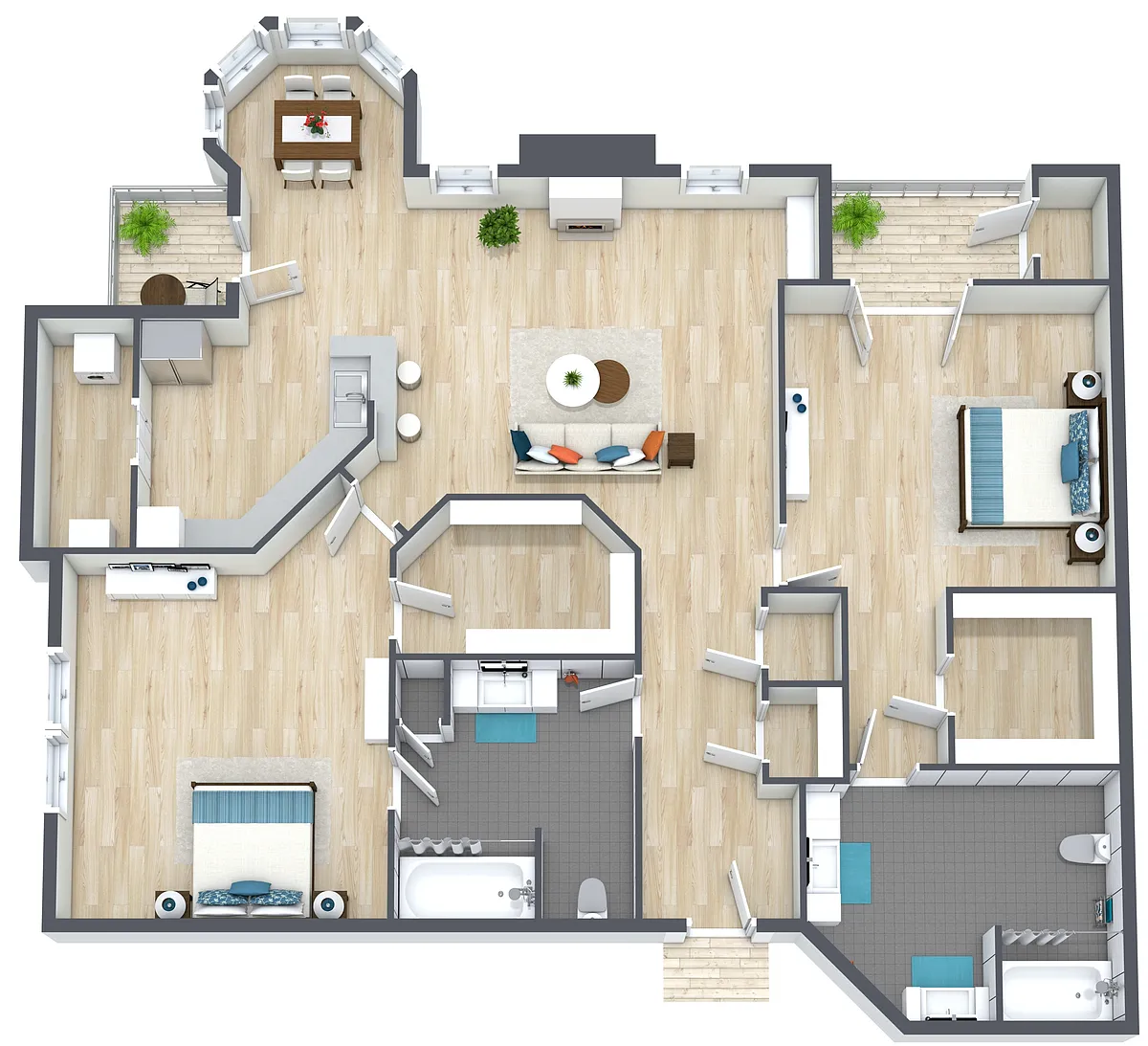 Floor plan Westview