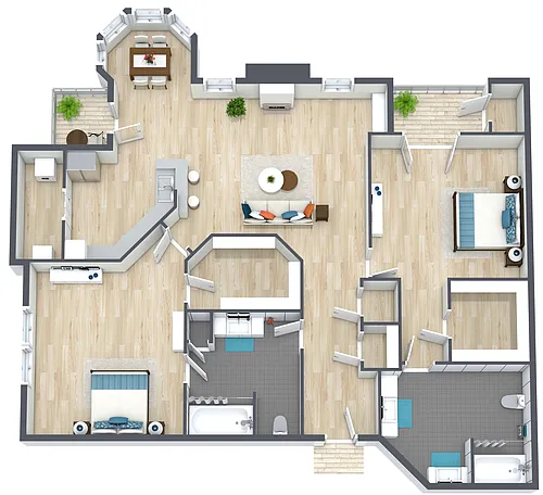 Floor plan Westview