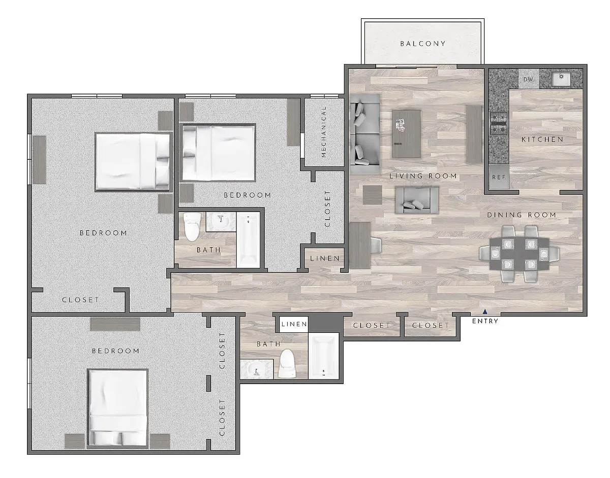 Floor plan C1