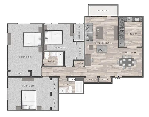 Floor plan C1