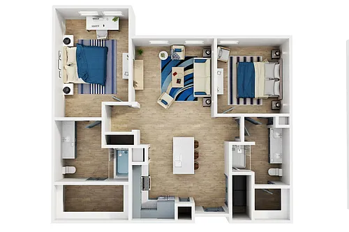 Floor plan B3 50