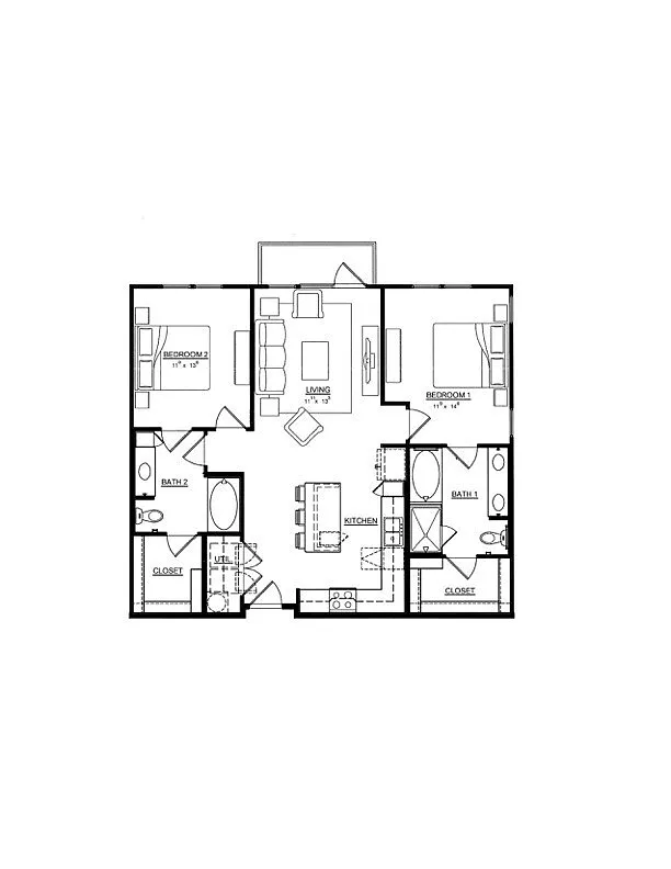 Floor plan B1 Iris