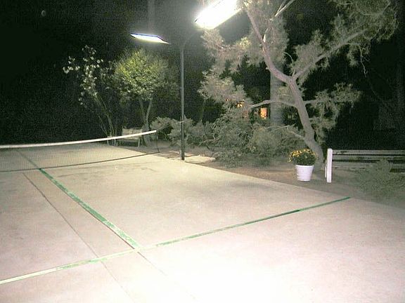 Lighted Sports Court