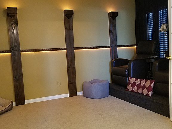 Bedrm 1/theater conversion