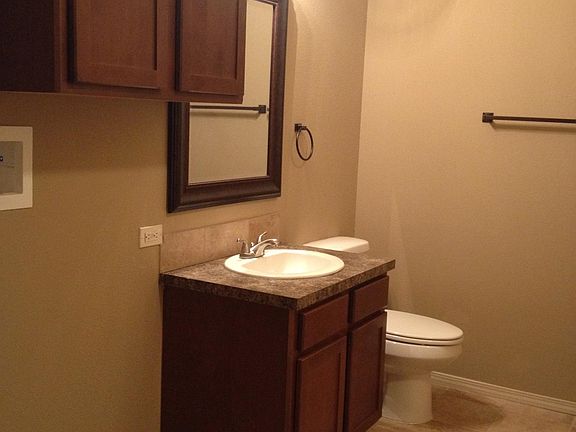 1/2 Bath with washer/dryer hookups