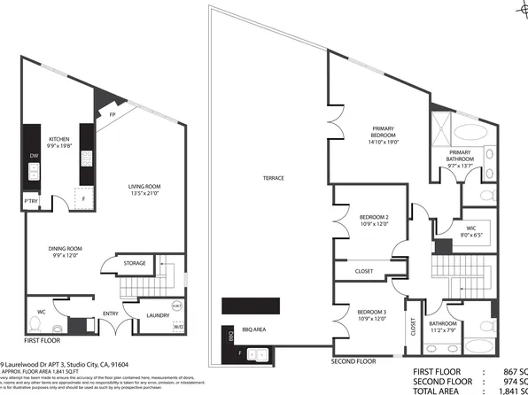 11989 Laurelwood Dr APT 3, Studio City, CA 91604