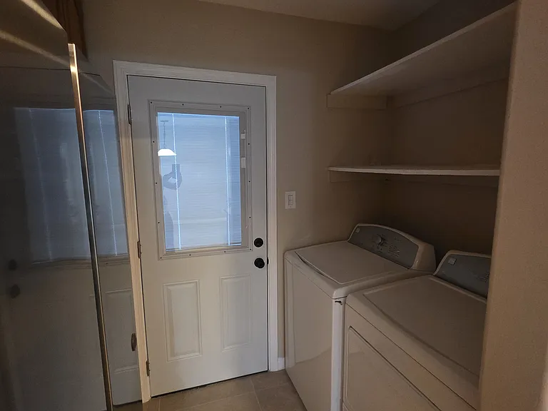 Laundry area
