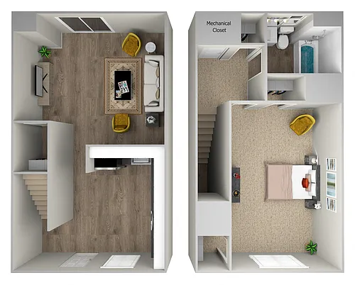 Floor plan Renovated Cypress