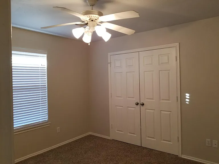 2nd bedroom with large closet.
