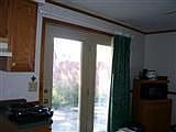 French doors to back
