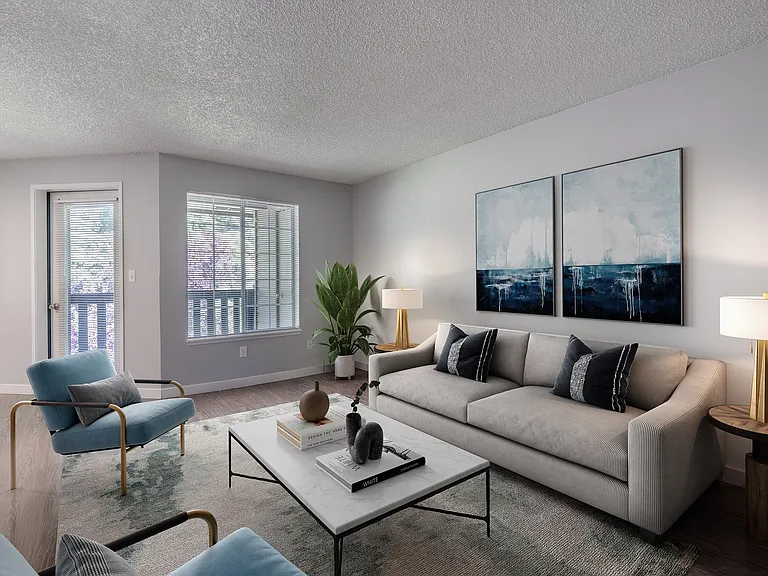 Renovated Living Room