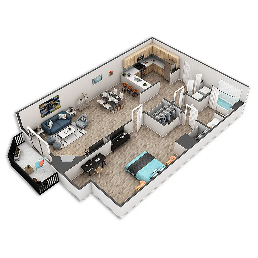 Floor plan Seattle