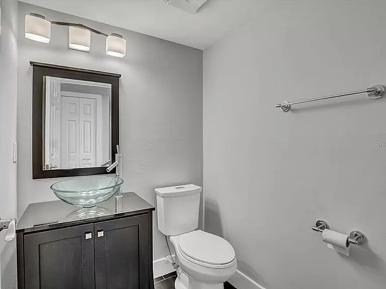 Half Bath on Main floor.