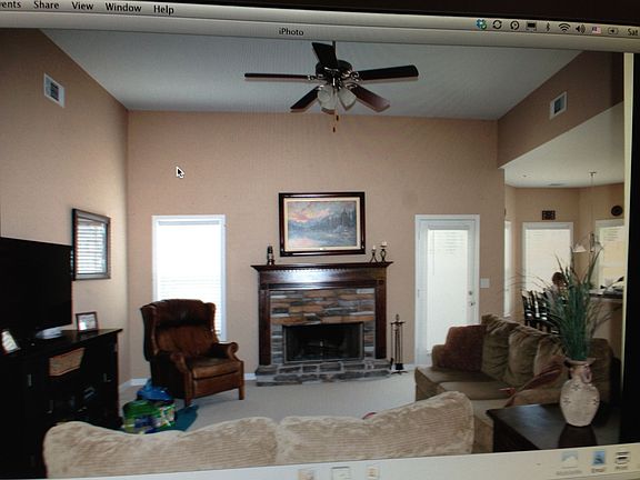 Gorgeous fireplace