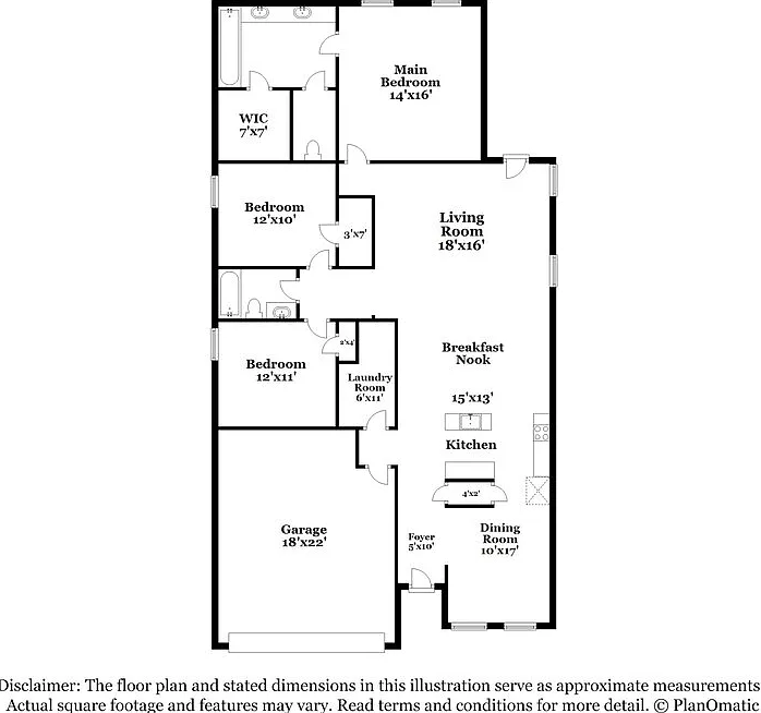 3 bed, 2.0 bath, 1652 sqft, $2,100 — Photo 2