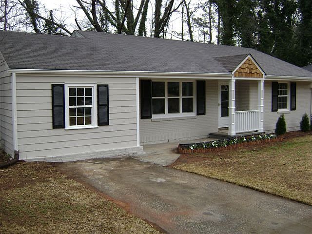 Great curb appeal on this newly remodeled home