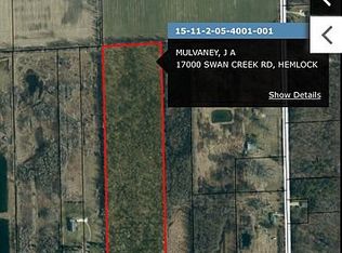17000 Swan Creek Rd, Hemlock, MI 48626