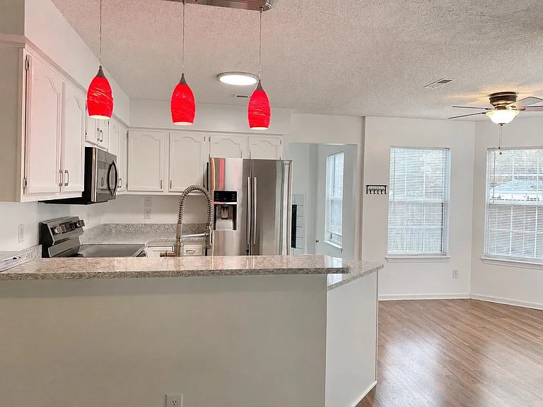 Kitchen view from family room