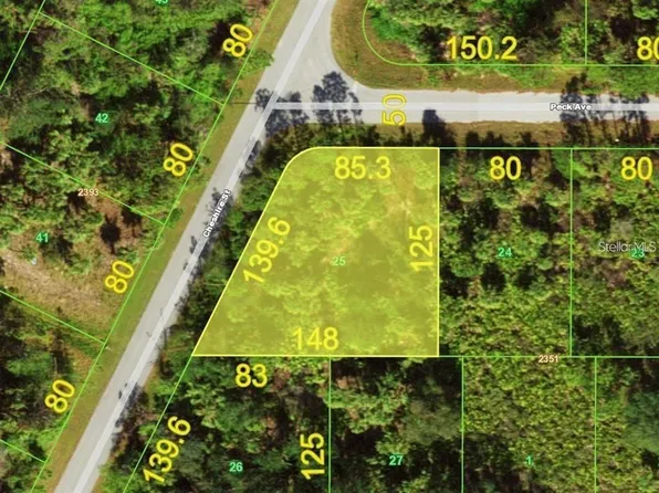 13071 PECK AVENUE LOT 25, PORT CHARLOTTE, FL 33953