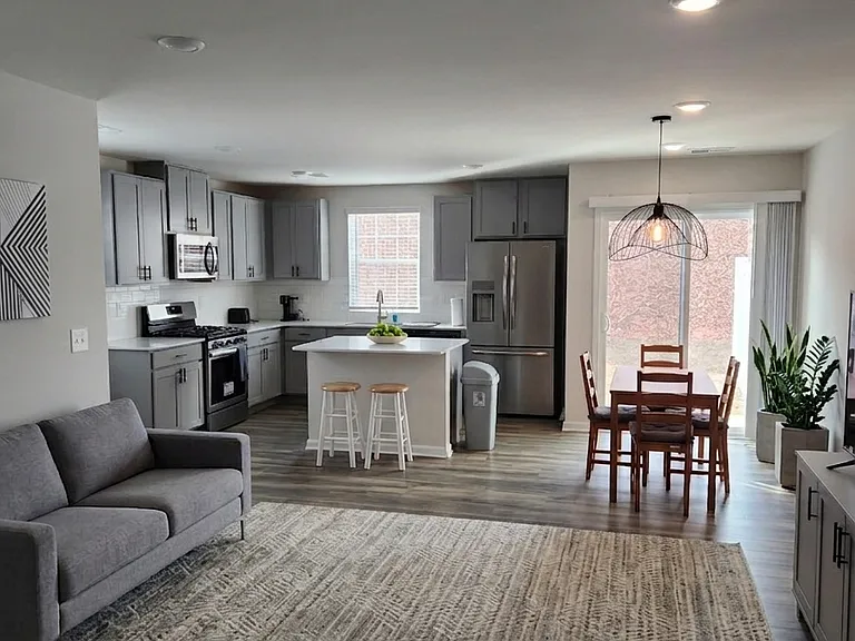 Common Area (Kitchen & Living Room)