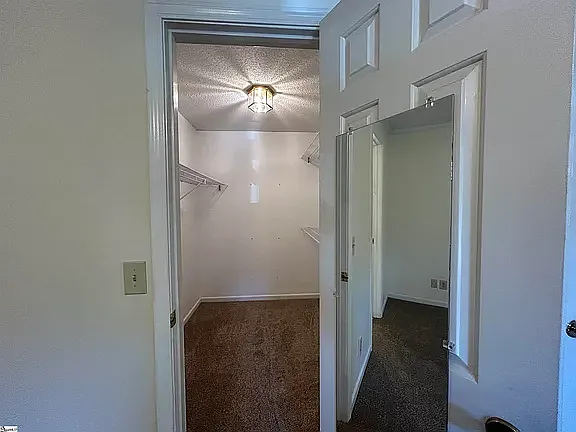 Master walk in closet
