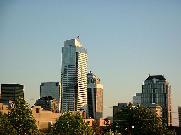 View to south from balcony