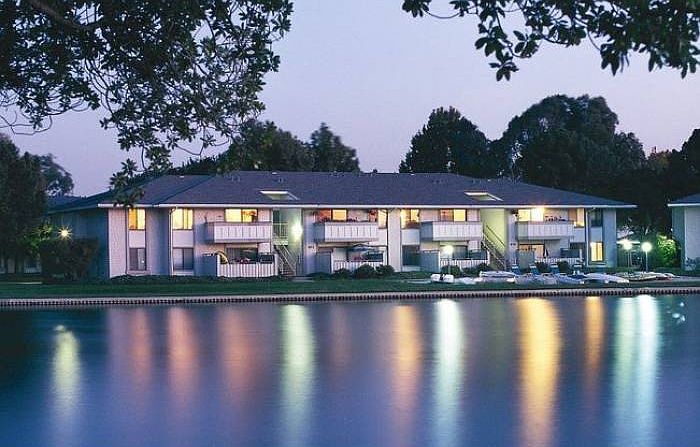 Lagoon view from complex