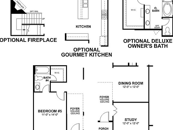 San Marcos First Floor Options