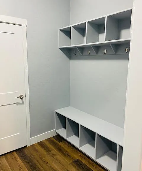 Laundry Room Drop Zone with garage access