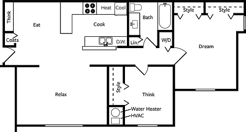 Floor plan The Fir (Renovated)