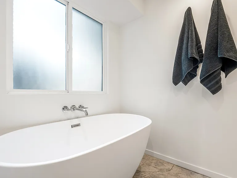 Spa-inspired bathroom perfect for relaxing after a long day