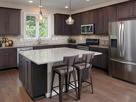 Stunning Gourmet Kitchen with Granite Countertops and Stainless Steel Appliances