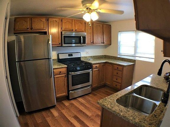 Kitchen view from entryway