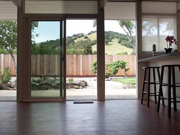 View from kitchen/dining