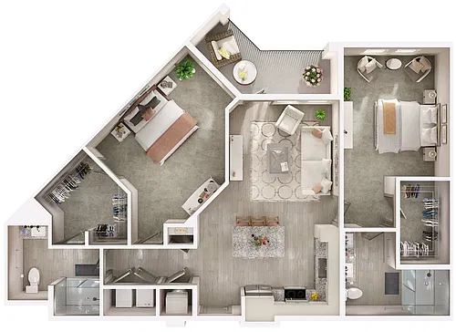 Floor plan B3
