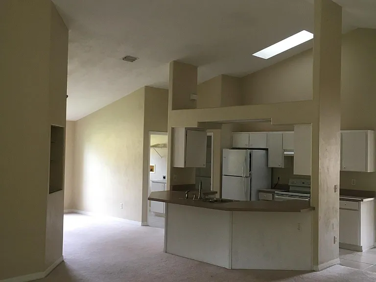 Kitchen and dining room