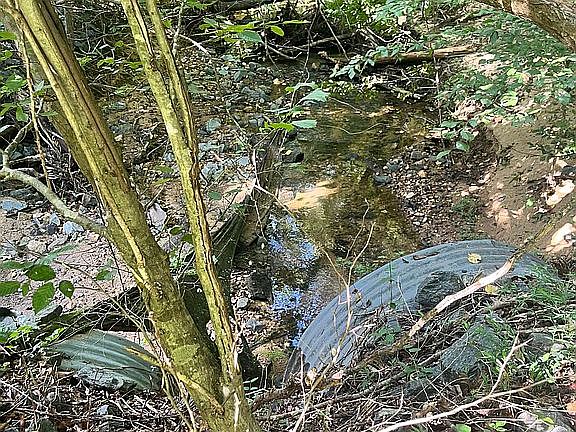 Road access over culvert