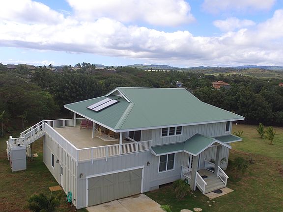 Drone shot of House.