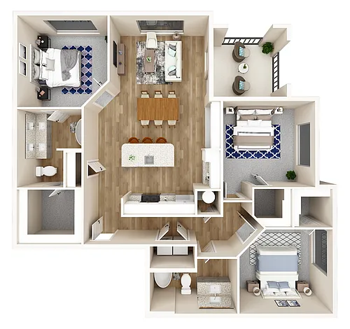 Floor plan C1