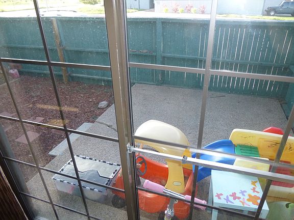 Enclosed patio