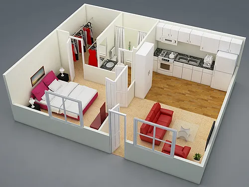 Floor plan The Wrangler