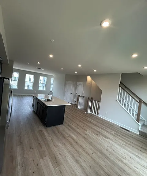 2nd floor kitchen dining and living room