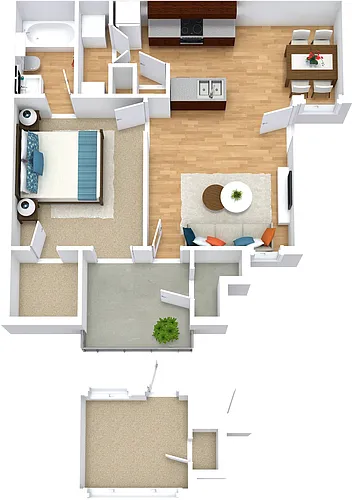 Floor plan A