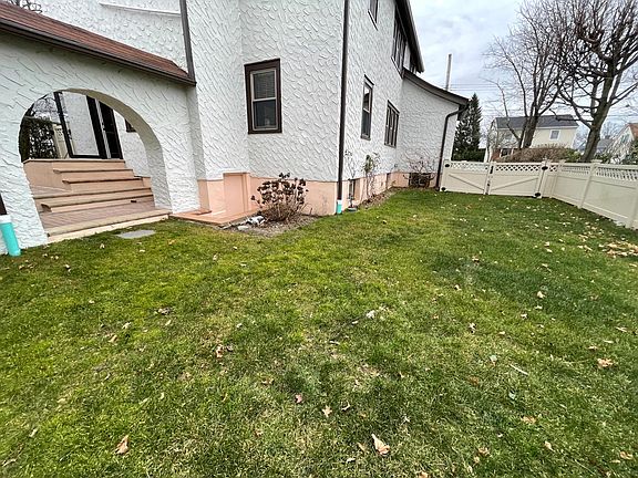 Backyard access included with apartment.