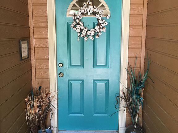 Front door.
