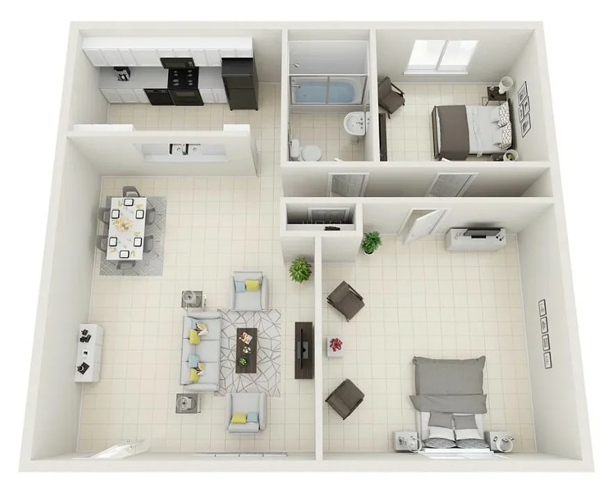 Floor plan 2X1