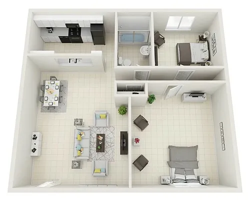 Floor plan 2X1